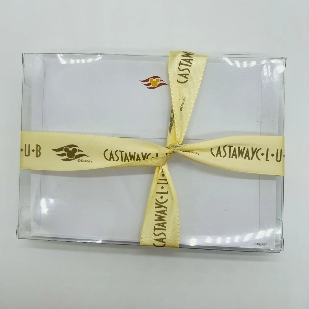 DISNEY CASTAWAY CLUB STATIONARY 2 SETS WITH 8 CARDS IN EACH PACKAGE NWT